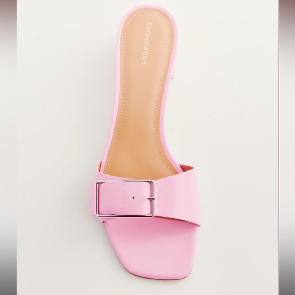 Reformation Adria Block Heeled Sandal - Picture 3 of 8